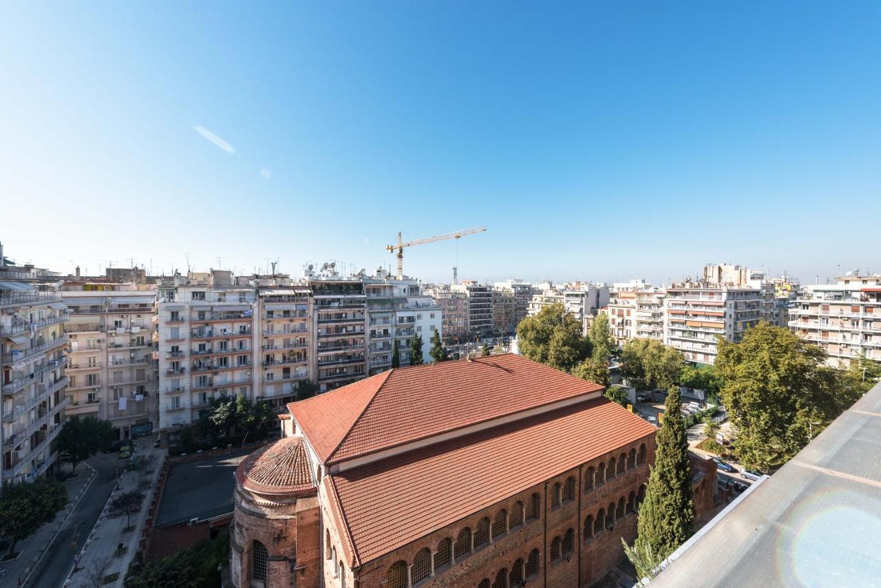 Penthouse Level 8, Nilie Hospitality Mgmt Apartman Szaloniki Kültér fotó